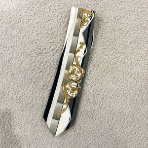 ENRICO GUCCINI Men’s Elegant Patterned 100% All Silk Tie Multi Color